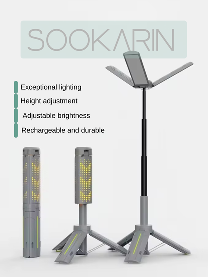 SooKarin™ 1000-Lumen Rechargeable Telescopic LED Flashlight